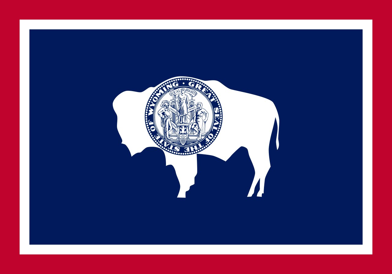 Wyoming state flag